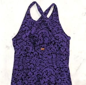 Lucy High Neck Support Yoga Top